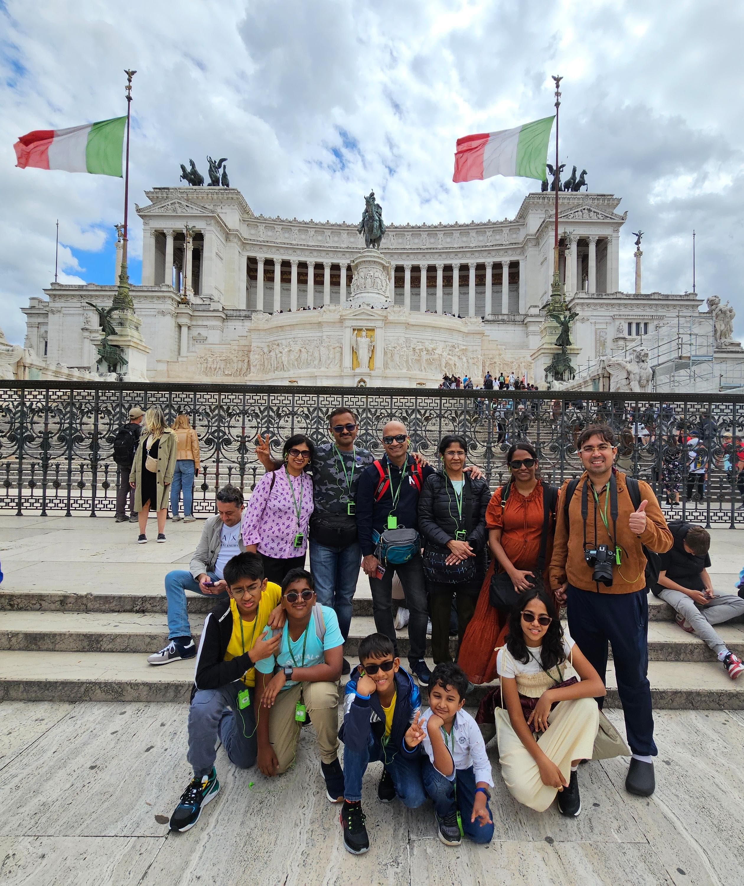 Vijay Rangachari client Italy Trour with segv 2