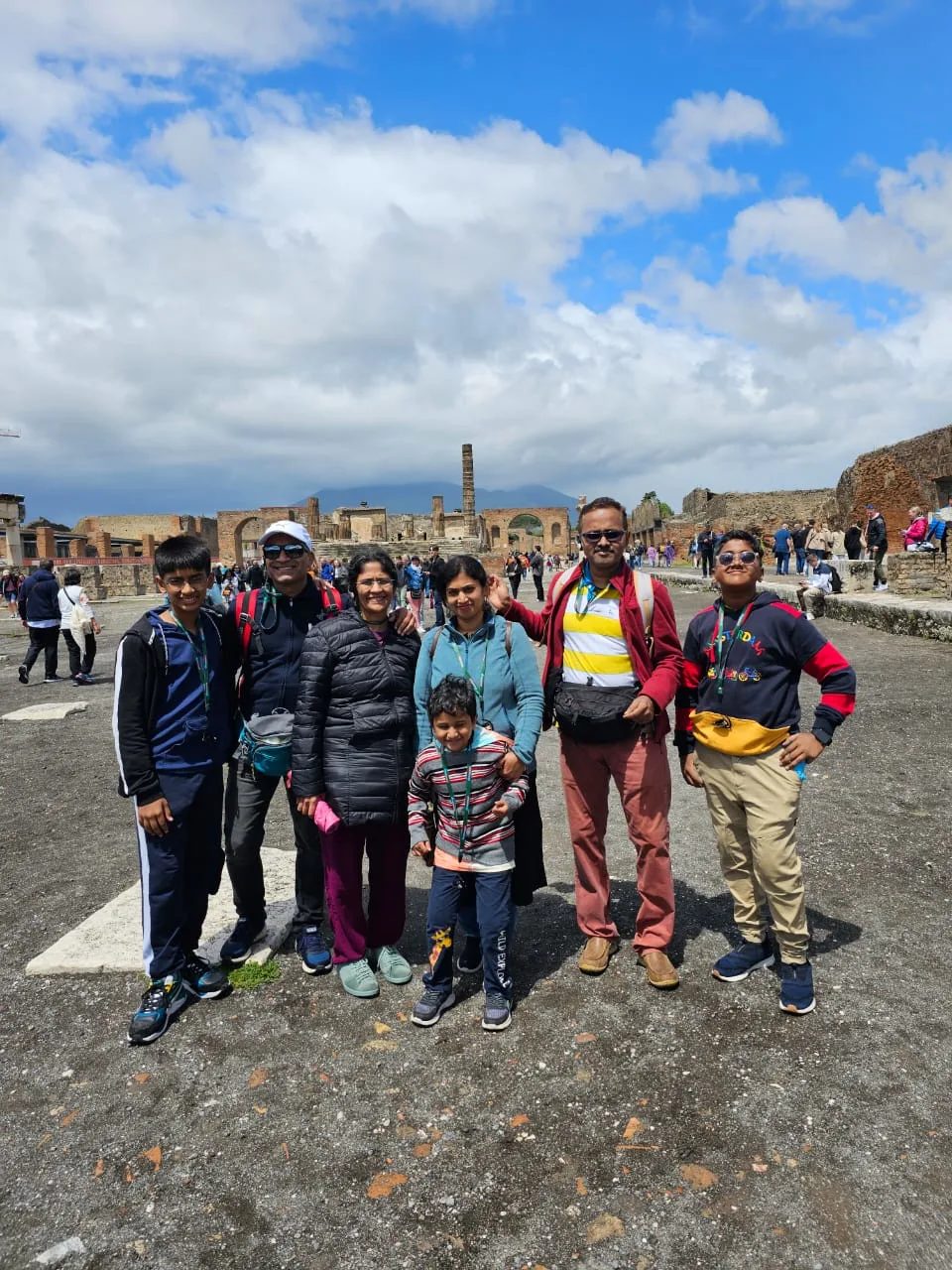 Vijay Rangachari client Italy Trour with segv 4