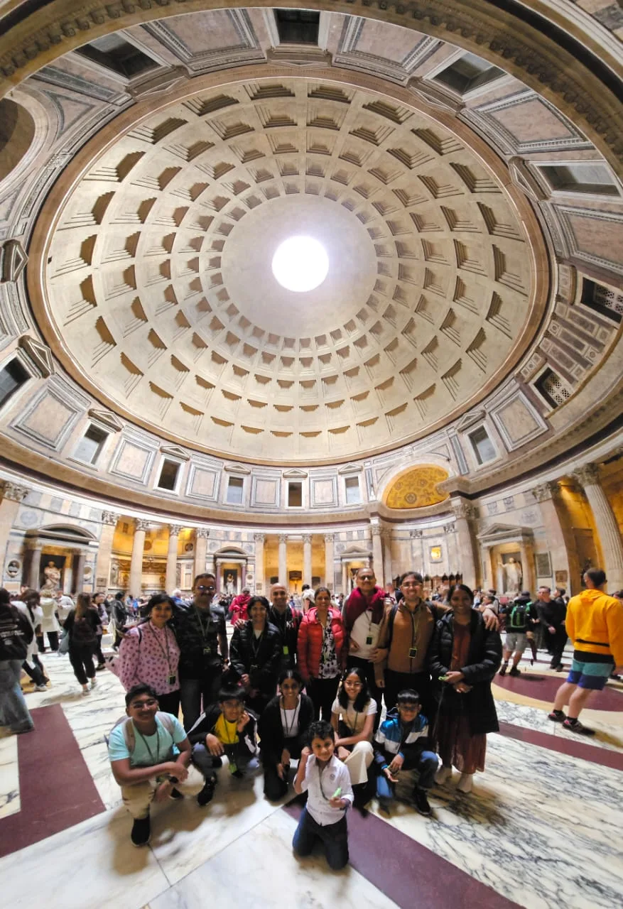 Vijay Rangachari client Italy Trour with segv 3